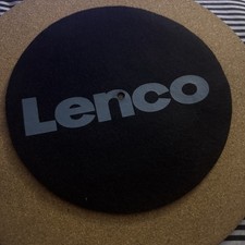 Leno Turntable Official Black Slipmat For Vinyl records - Felt 7inch