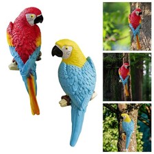 Parrot Figurine Lifelike Bird