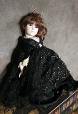 Antique Vintage Gothic Bisque