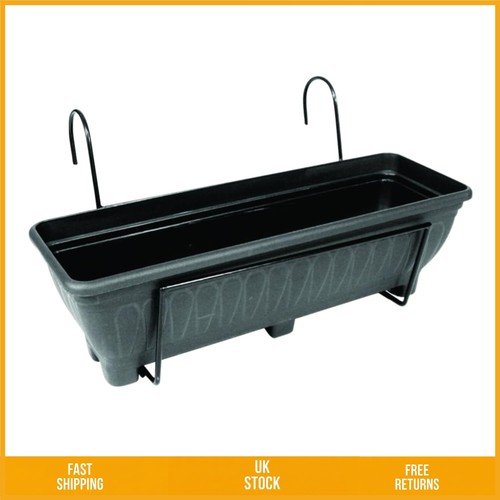 Stylish steel railing trough - stylish,