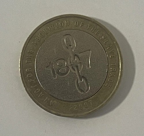 1807 two pound - coin, £2