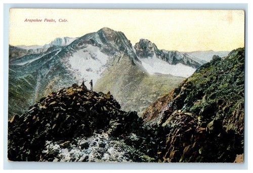 C1910 view arapahoe peaks - c1910's,