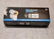 Schlosser 55T/50mm TS007 3 Star High Security Euro Cylinder Lock Anti Snap - NEW