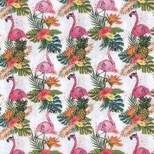 Flamingo Fabric 100% Cotton