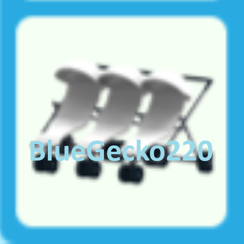 Triple stroller adopt - stroller,