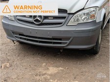 Mercedes-Benz Vito/Mixto Front Bumper 2013 Van 4/5dr W639 Black (10-23) 113CDI