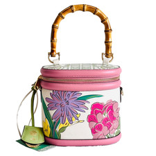 RADLEY Handbag Chalk Leather Medium Picture Bag RHS Collection SS24 RRP £239