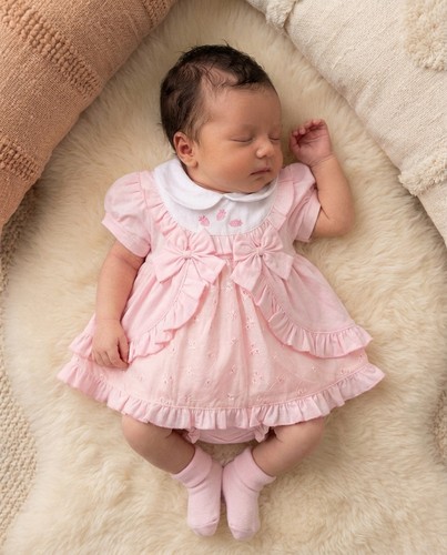 Premature baby girl dress set - premature,
