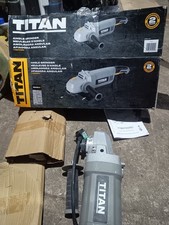 Titan TTB879GRD Electric Angle Grinder 2000W 9 230mm M14 Boxed with Accessories