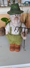 Gardener With Rake Garden Ornament