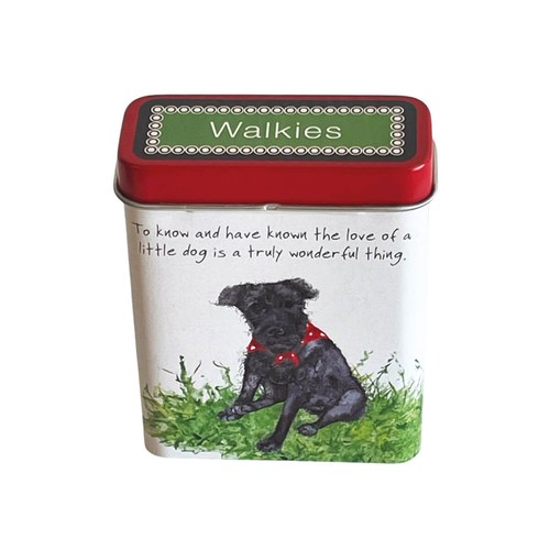 Patterdale walkies treat tin - walkies,