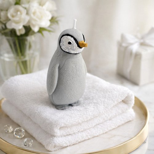 Baby penguin soy wax - baby,