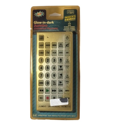 Jumbo universal remote control - universal,