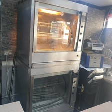 used commercial double grill