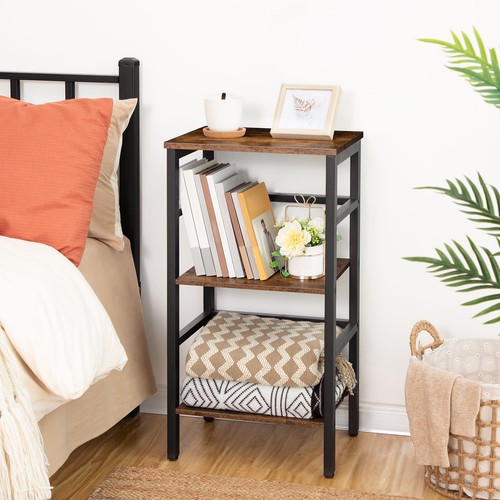Bookshelf bookcase side table - side,
