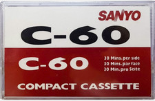 Sanyo 60 minutes blank - c-60,