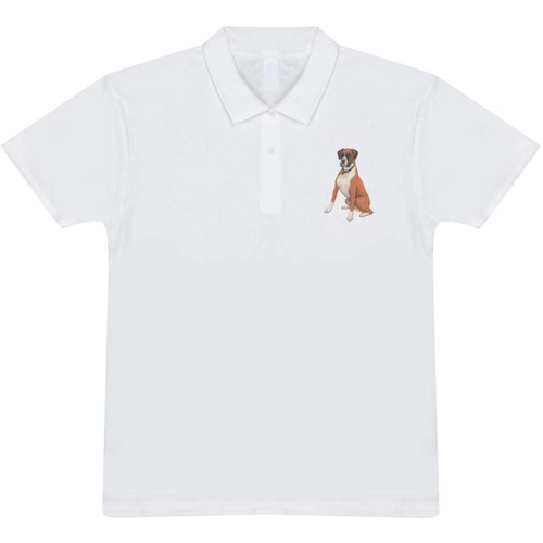 Boxer dog adult - polo, shirt