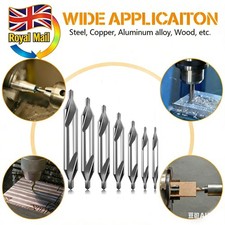 7Pcs HSS Combined Center Drill