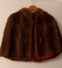 Real Vintage Brown Fur Short