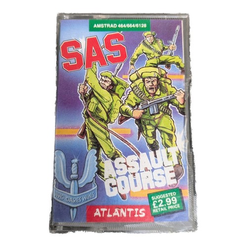 Sas assault course amstrad - sas:,