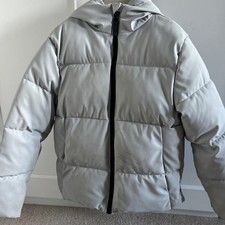 Primark Boys Light Grey Puffer