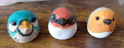 Wooden hand carved painted - 3,