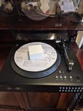 Neostar Black Turntable CD Recorder Cassette Record Player Model NTCD1B