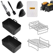 Set of 9PCS Silicone Air Fryer