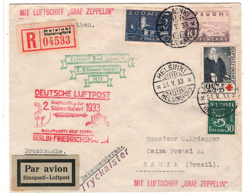 Graf zeppelin cover - zeppelin, *finland*