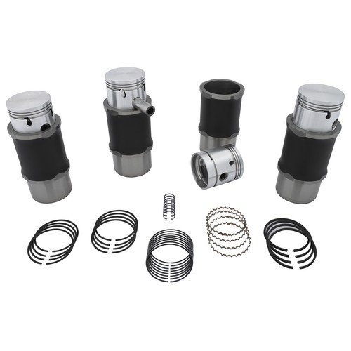 Triumph tr2 tr4a piston - tr2-tr4a, &