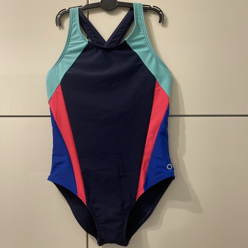 Girls goodmove navy mix - m&s,