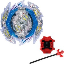 Ficho Battling Tops Spinning Top with Two-way Pull Ruler Launcher Left and Right