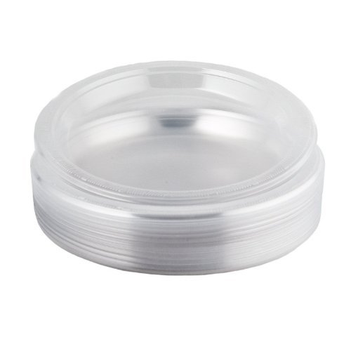 Clear reusable plastic - 40,