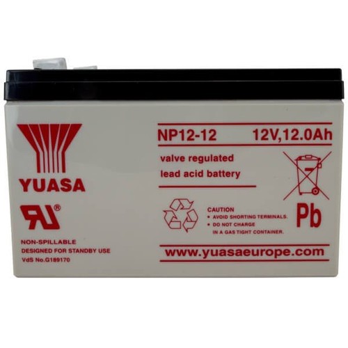 Yuasa np12 sealed lead - yuasa,