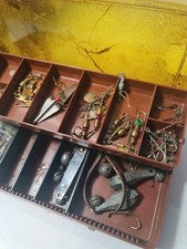Vintage Plastic Folding 3-Tray