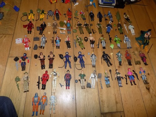 Joe action force figure 80s - joe,