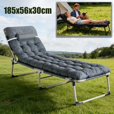 185x56cm Reclining Sun Lounger