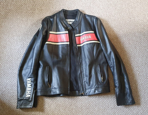 Yamaha leather jacket circa - yamaha,