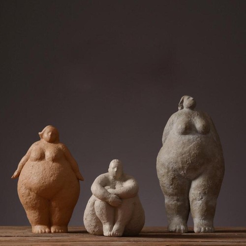 Hand crafted ceramic woman - crafted,