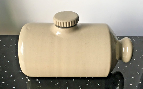 Antique stoneware hot water - stoneware,