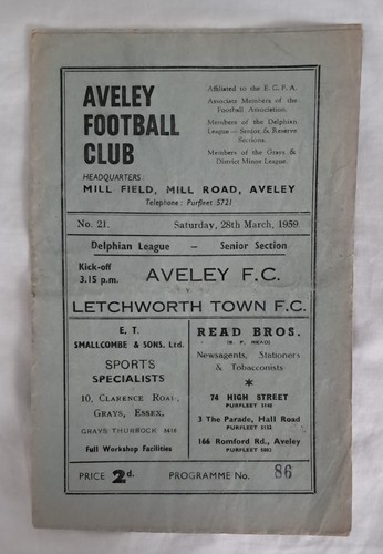 1958 delphian league - 1958/59,