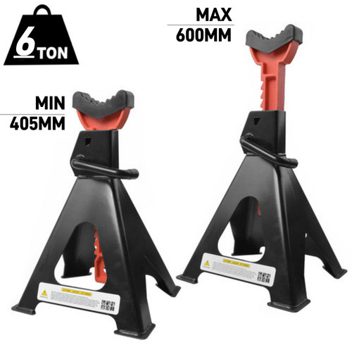 Ton 2pcs axle stands - ton,