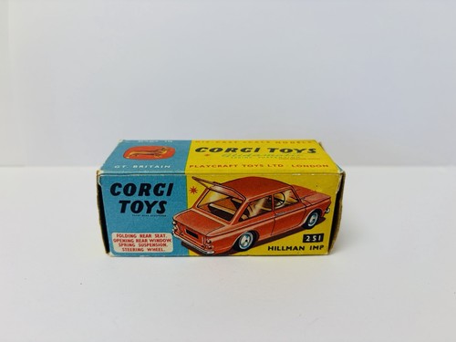 Corgi toys 251 hillman imp - toys, box