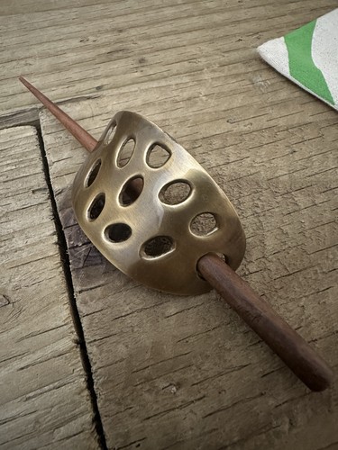 Vintage style lotus seed pod - lotus,