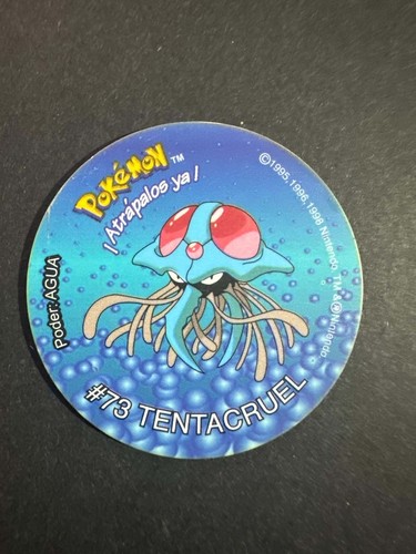 Pokemon tazo tentacruel - tazo,