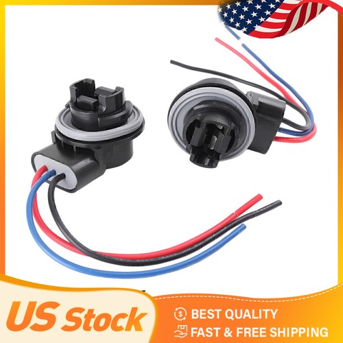 2pcs 3157 4157 bulb socket - 4157,
