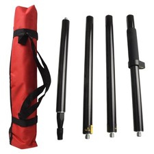 4 Segment 1 8M GPS Survey Rod Carbon Fiber Material for Improved Performance