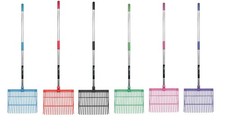 Quality Aluminium Black ABS Bedding & Shaving Fork Equestrian Tack Room