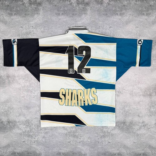 Rare 1997 hull sharks rugby - hull,