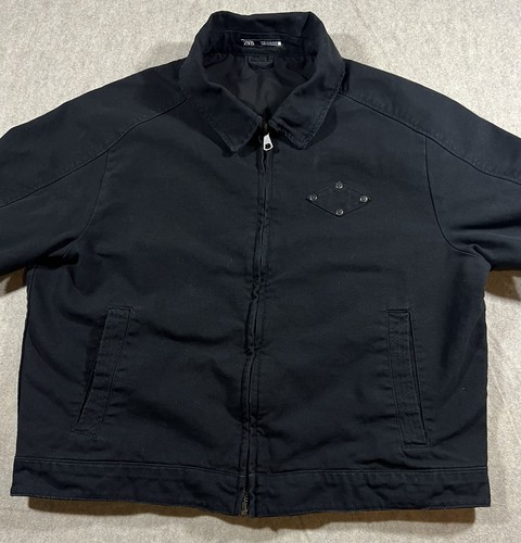 Zara washed jacket - washed,